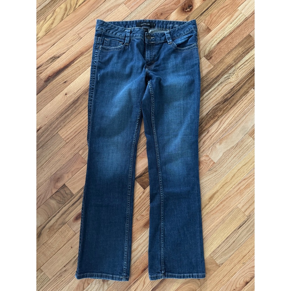 Calvin Klein Jeans Lean Bootcut Medium Wash Denim Blue Jeans Size 10